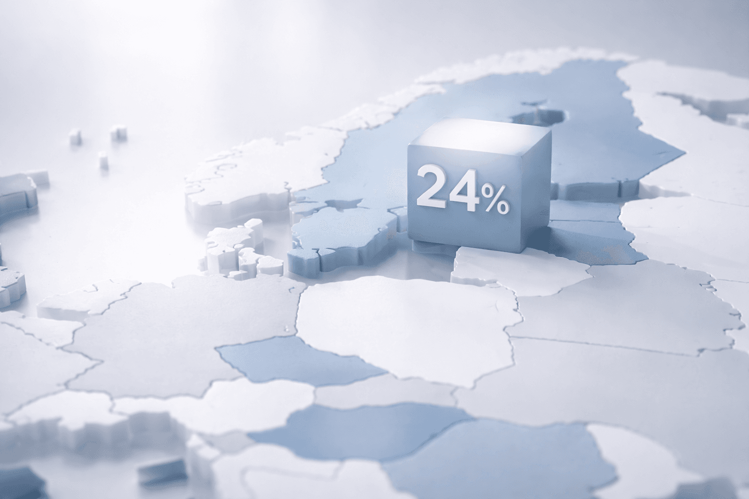 Estonian Standard Tax Rate Rises to 24 Percent